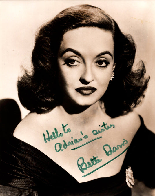 Autographed item – Bette Davis – Signed photograph