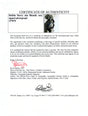Certificate of authenticity – Debbie Harry (Blondie) – Debbie Harry aka Blondie sexy signed photograph