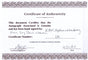 Certificate of authenticity – Robert Stephens & Colin Blakely – Signed Photograph with Certificate of Authenticity
