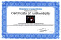 Certificate of authenticity – Robin Williams & Henry Winkler – 8 × 10 autographed signed photo