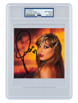 Autographed item – Taylor Swift – Signed "The Life of a Showgirl" CD insert, PSA slabbed