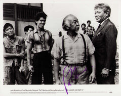Autographed item – Pat Morita – Pat Morita signed photograph